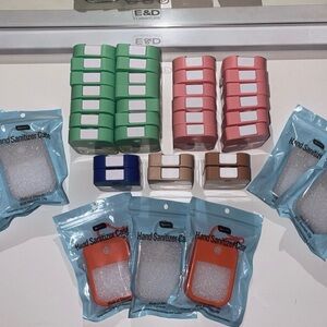 B. Pure Hydrating Hand Sanitizer Lot with Silicone cases